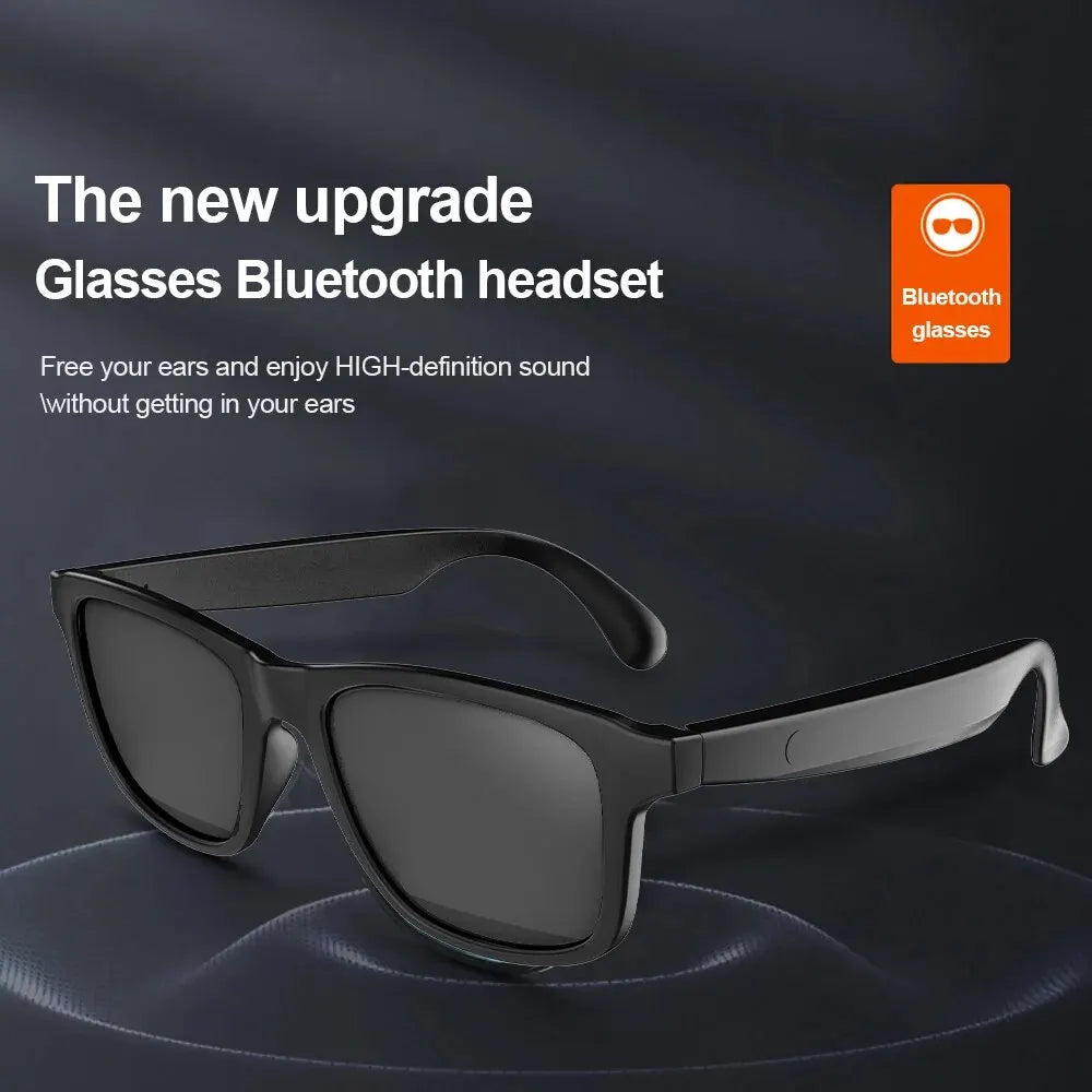 Smart Glasses Headset Wireless Sunglasses Outdoor Sport Earphones Calling Music Anti-Blue Eye