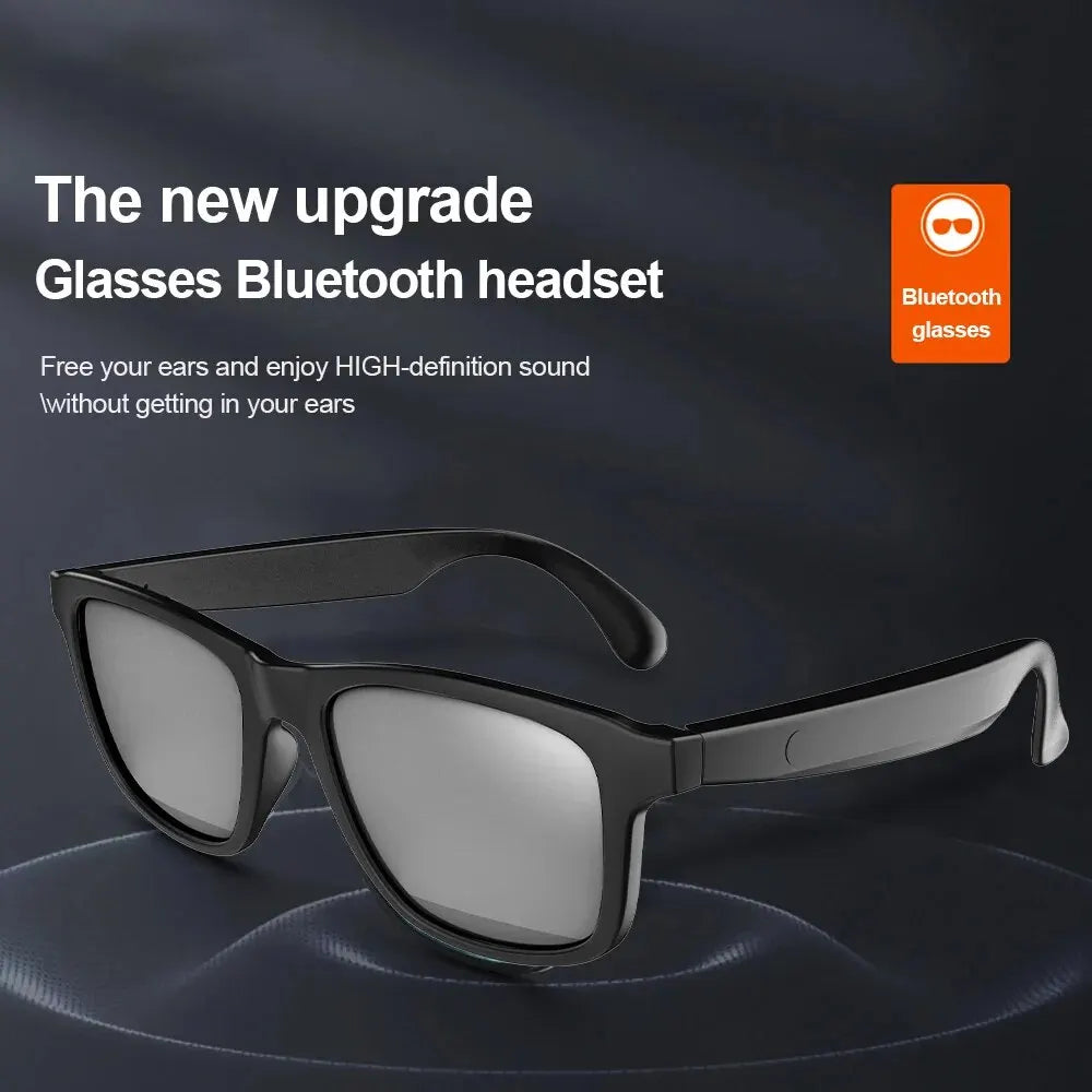 Smart Glasses Headset Wireless Sunglasses Outdoor Sport Earphones Calling Music Anti-Blue Eye